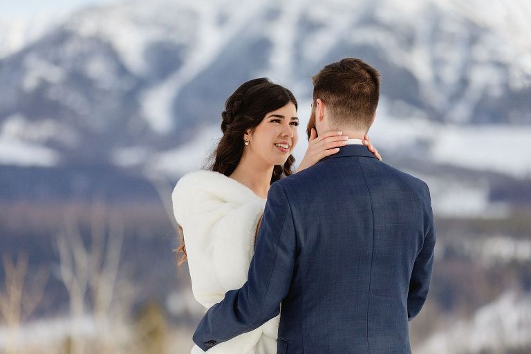Fernie winter Wedding Photos