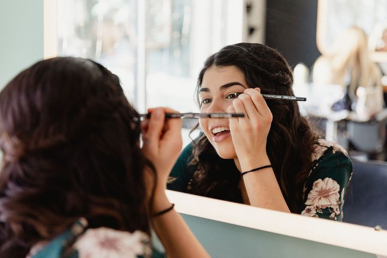 Bride makeup