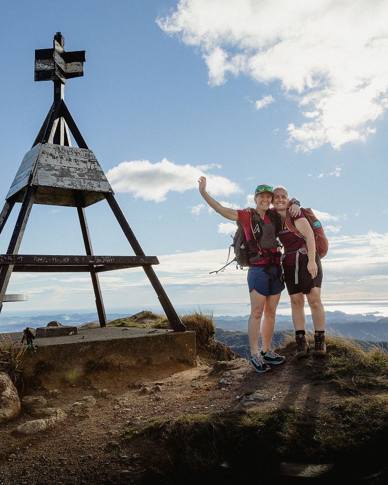 Mountain Running up Mt Te Aroha