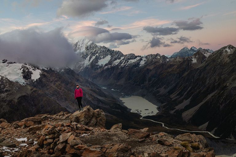 Mountain Running Mueller Hut