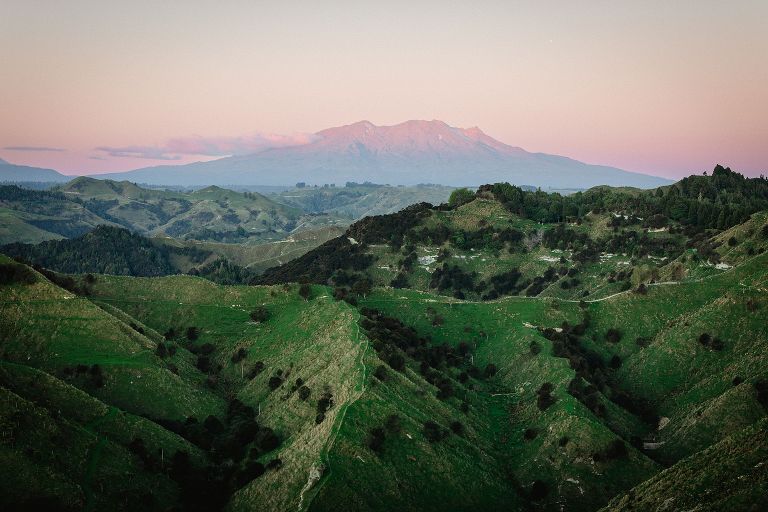 View of Mt Ruapehu