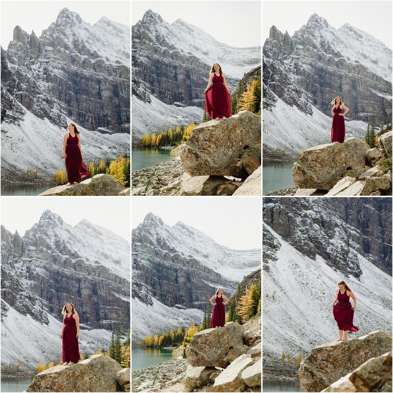 Grad photos Agnes Lake