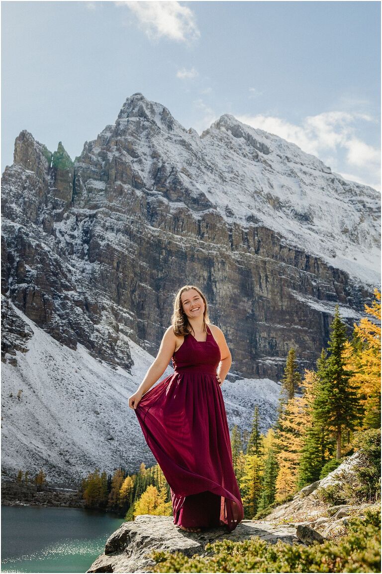 Agnes Lake in the Fall