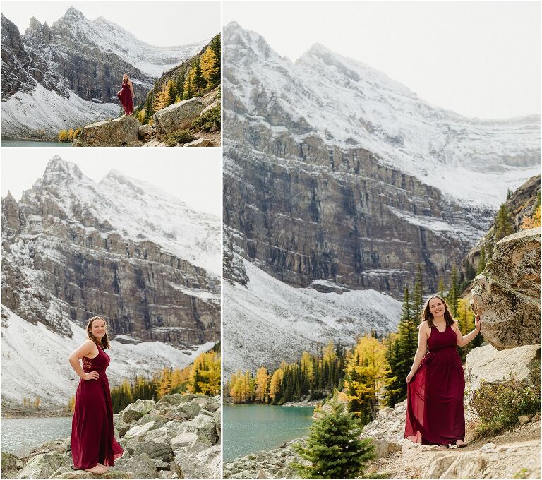 Agnes lake Banff National Park