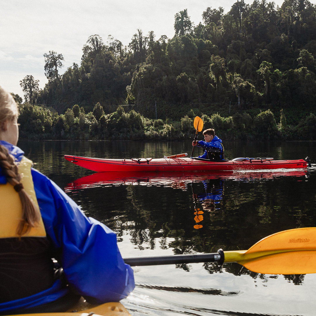 Sea Kayaking Lake Mapourika